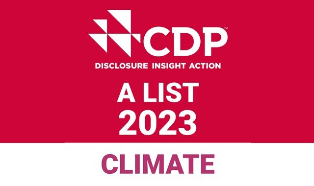 2023年のCDP 気候変動部門で最高評価の「A リスト」に選定されました