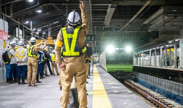 最後の渋谷駅線路切換工事が完了！