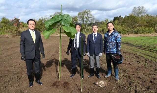 早成桐植樹祭が行われました