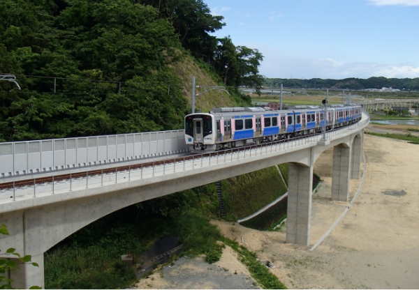 東北地方太平洋沖地震に伴う災害復旧（仙石線野蒜工区）