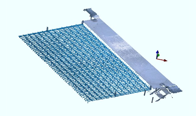抽出した配筋面